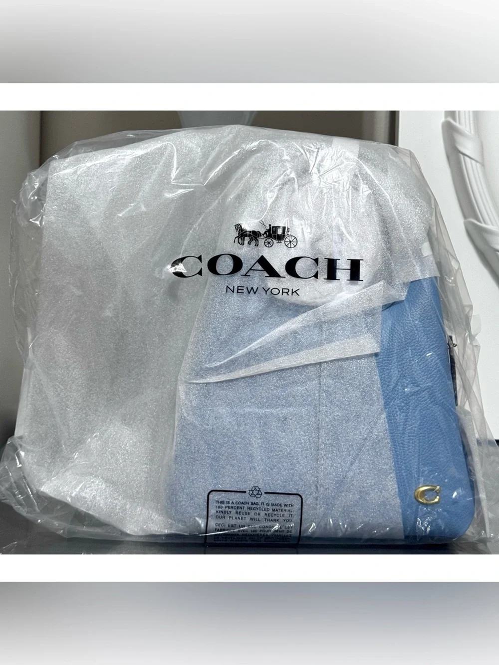 COACH Lana Shoulder Bag 23, BLUEBELL